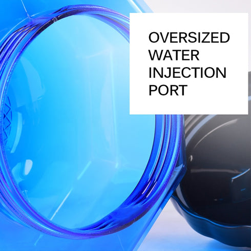 Blue-  TGS OG Water Dumbbell Sport Bottle